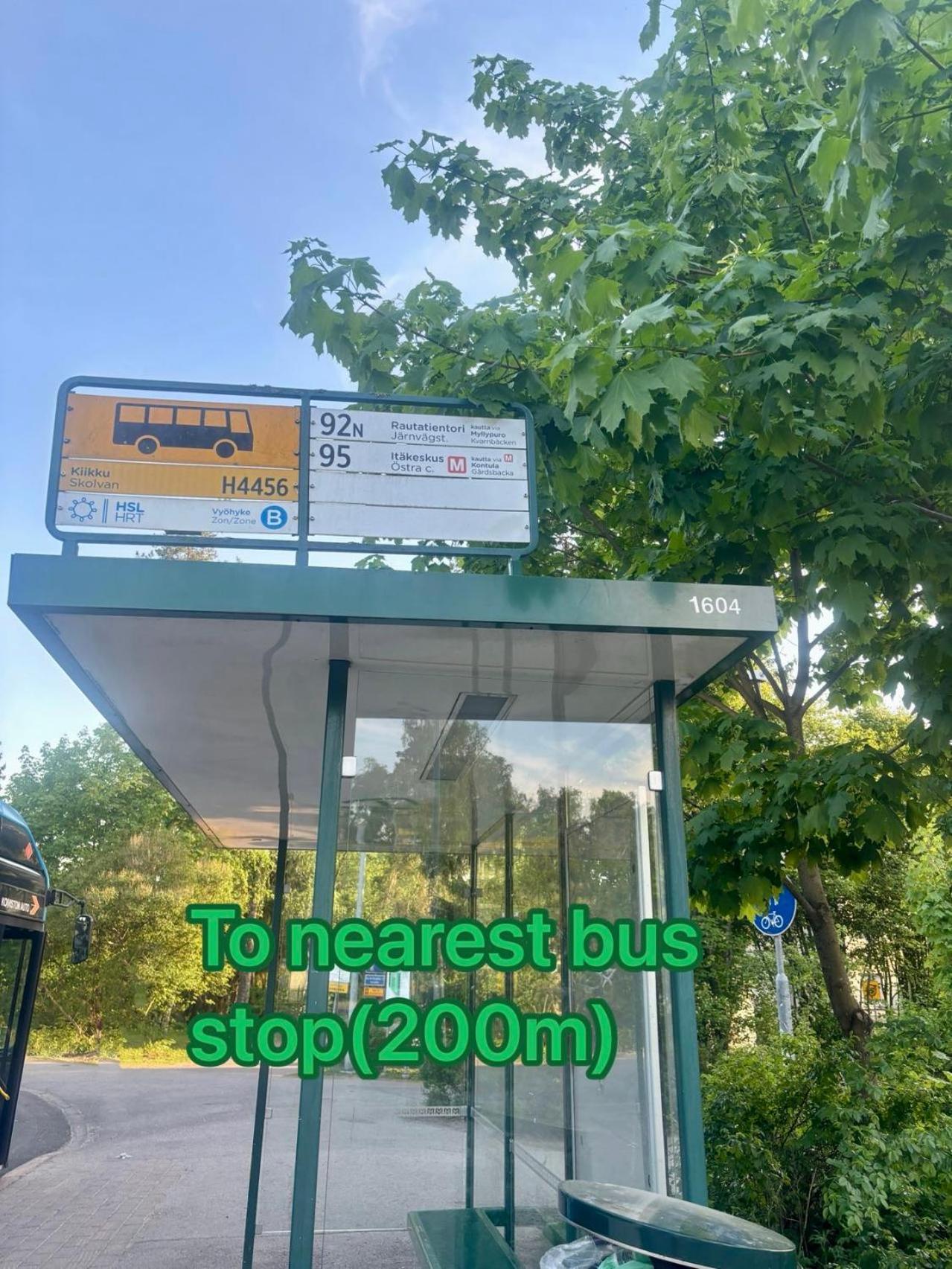 Modern Studio, Private Free Parking ,Near Metro Helsinki Zewnętrze zdjęcie